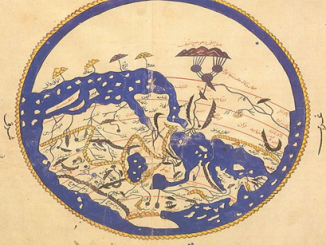 خارطة العالم للادريسي