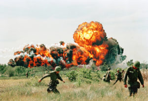 انفجارات النابالم