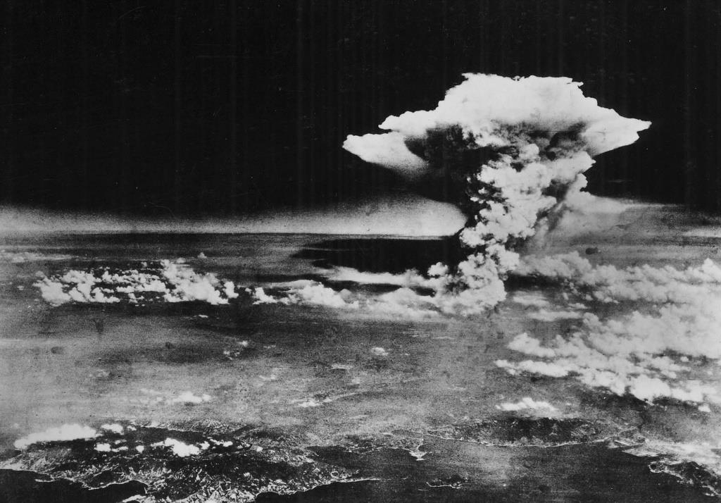 انفجار القنبلة الذرية في هيروشيما