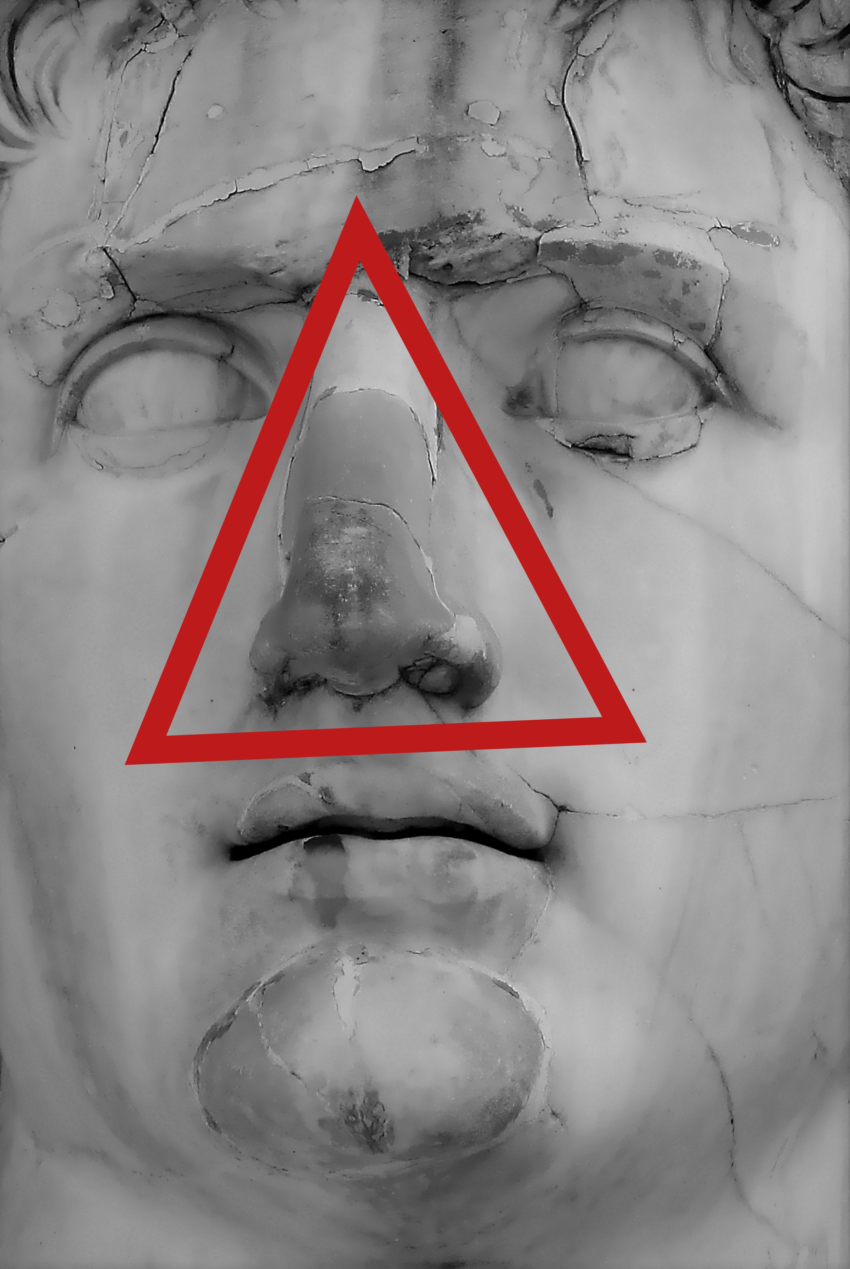 مثلث الموت في الوجه